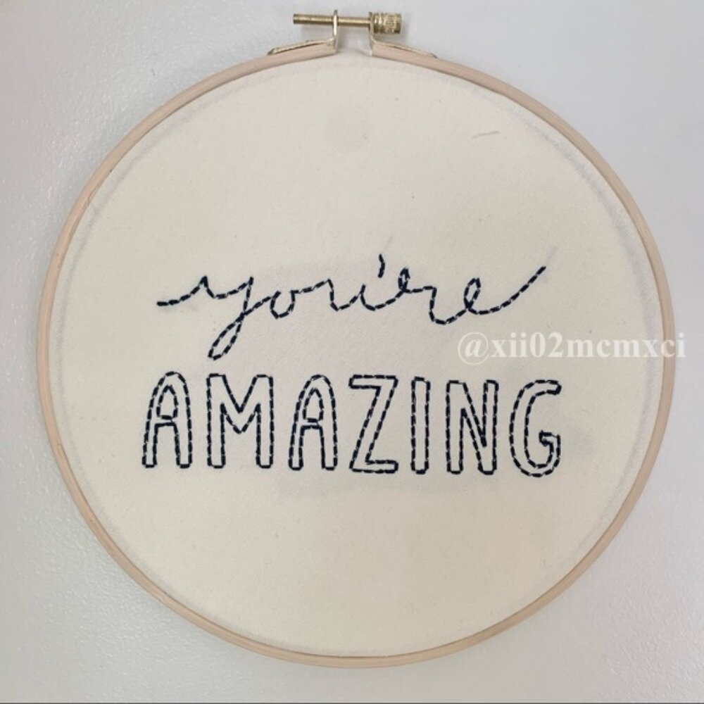 TARGET BULLSEYE PLAYGROUND "YOU'RE AMAZING" WALL ART 1CT